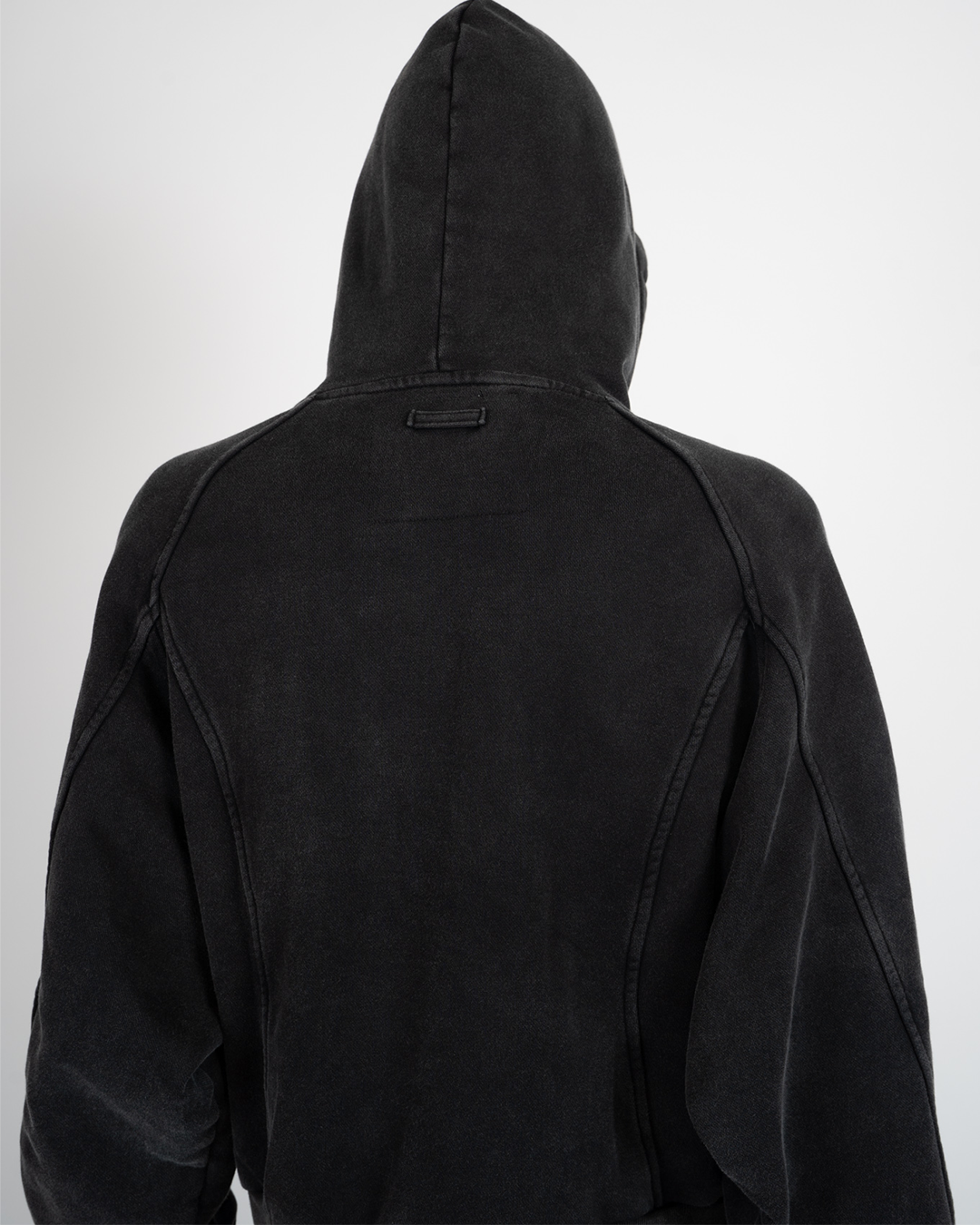 The Core Zip-Up - Washed Black