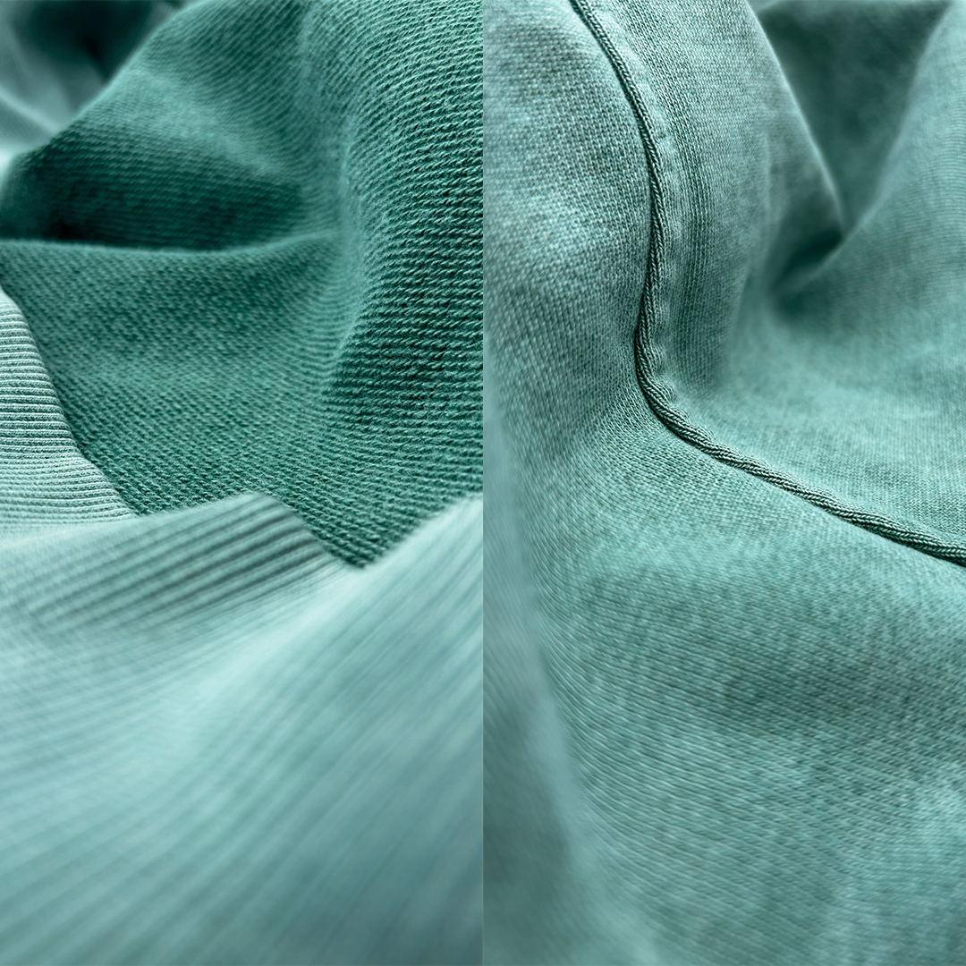 The Core Zip-Up - Washed Green